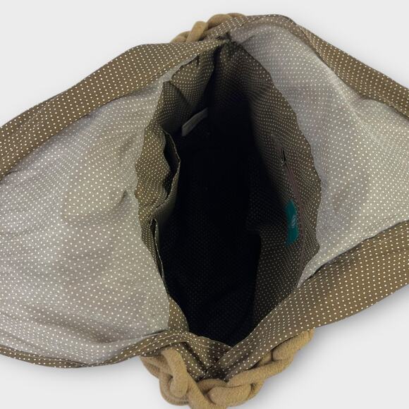 Le Voyage En Panier Woven Rope Picnic Style Vacation Summer Tote Bag - Picture 6 of 16